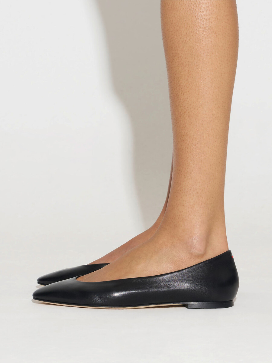 ellie ballerinas mit mandelzehe