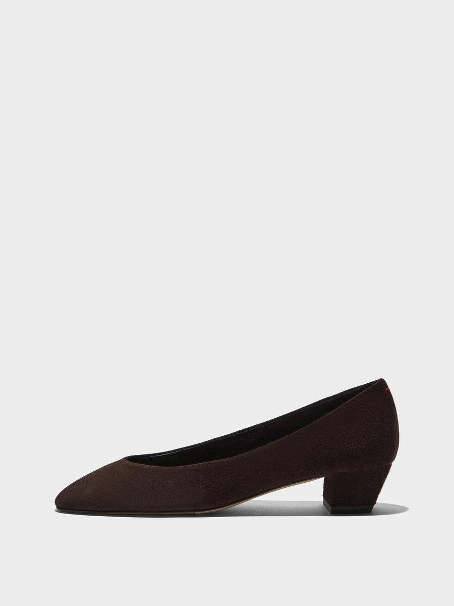 helia wildleder-pumps mit niedrigem schaft